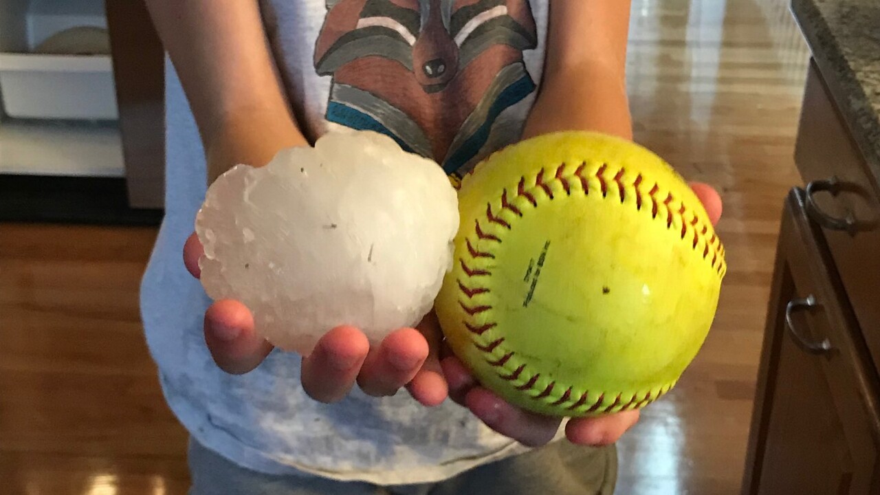 Cheyenne Mountain Hail Storm 2018