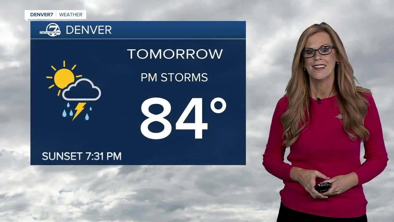 Denver forecast Monday
