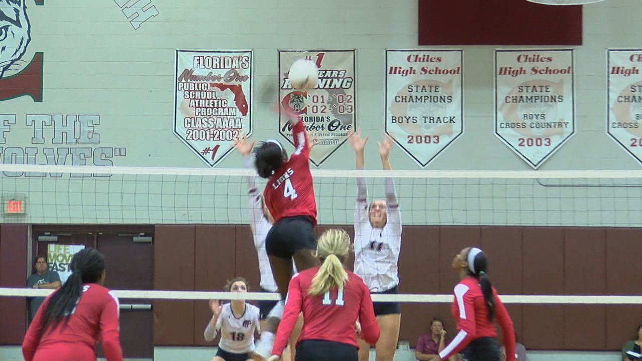 Leon tops Chiles in District volleyball Tuesday