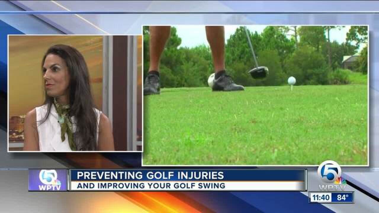 Improve your golf swing and prevent injuries