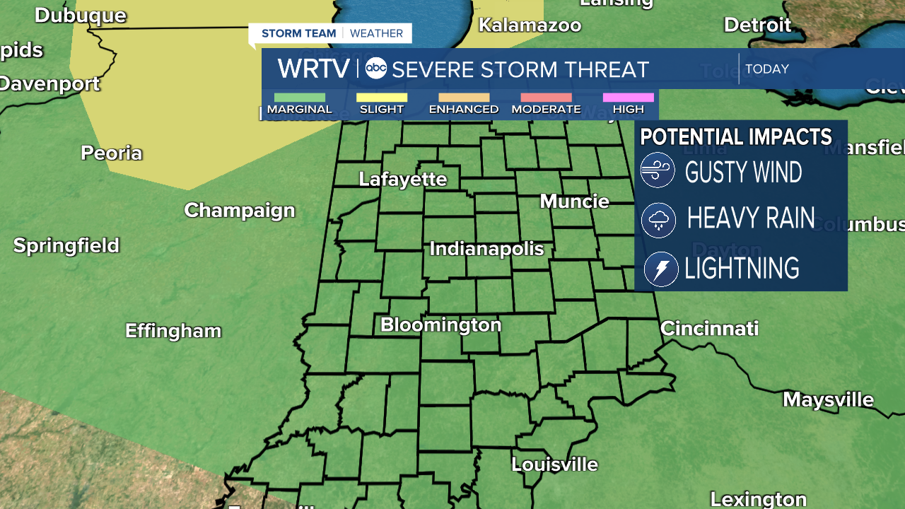 Wednesday Severe Potential