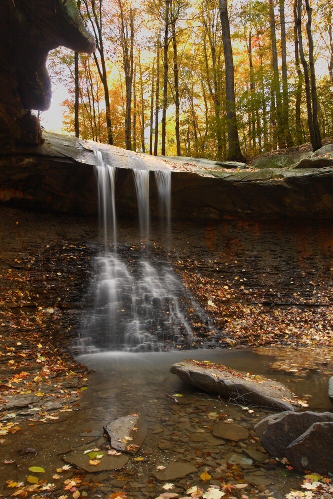 Blue Hen Falls.
