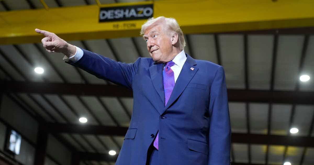 Trump visits Georgia, a target of his election falsehoods, as Republicans look for midterm boost