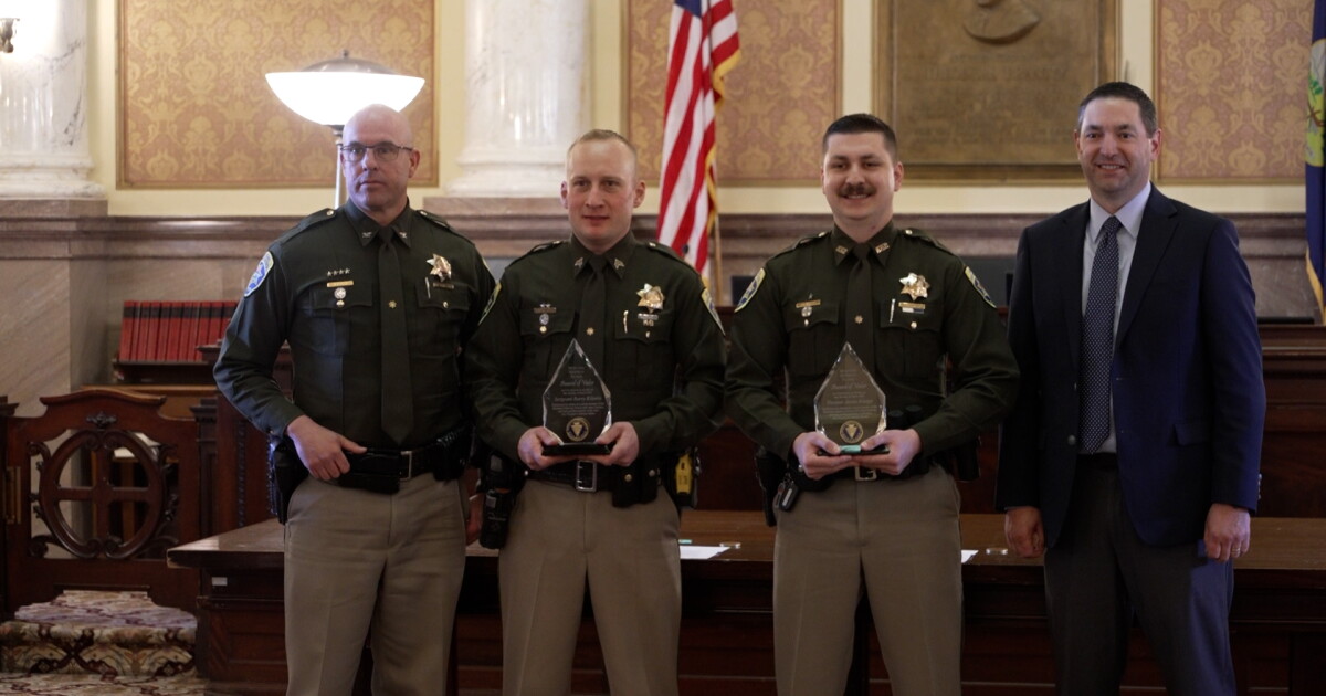 Montana Highway Patrol troopers receive Award of Valor