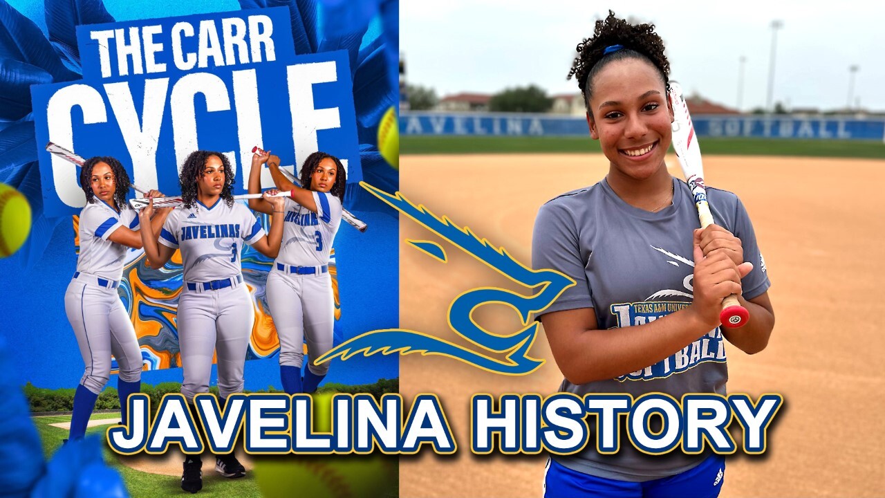The Carr Cycle: Santa Gertrudis Academy grad becomes first Javelina to hit the cycle