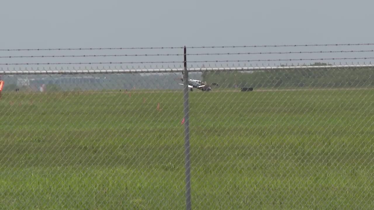 Nose gear issue on plane prompts emergency landing at PIE: Officials