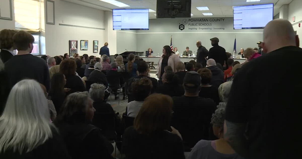 Highly-attended Powhatan school board meeting postponed due to capacity concerns - Vimarsana News