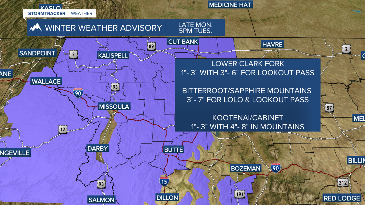 Winter Wx Advisories