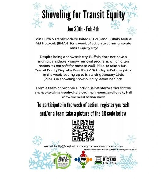 Transit Equity week is Jan 29-Feb 4