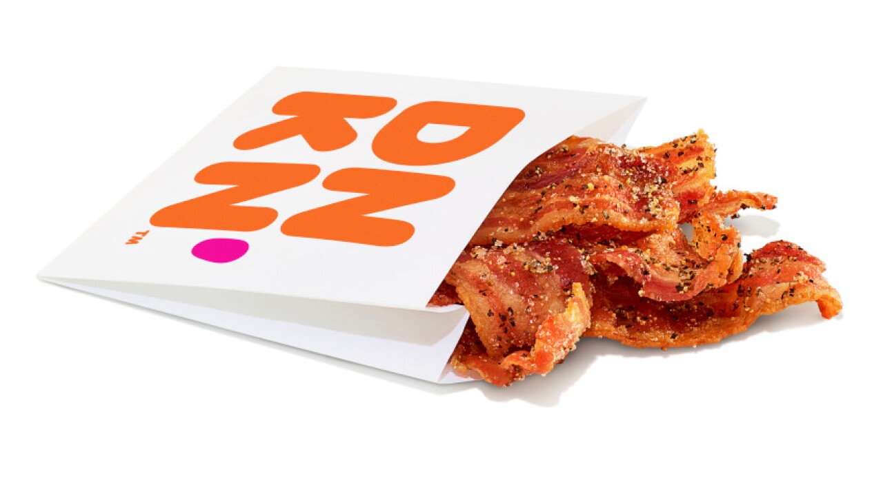 Dunkin’s New Snackin’ Bacon