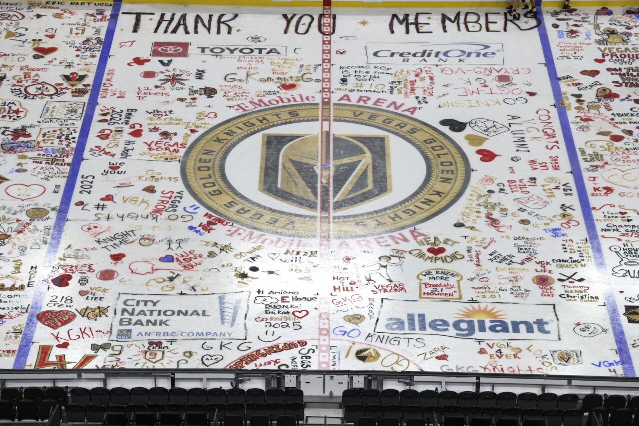 Vegas Golden Knights Coat the Fortress 2025