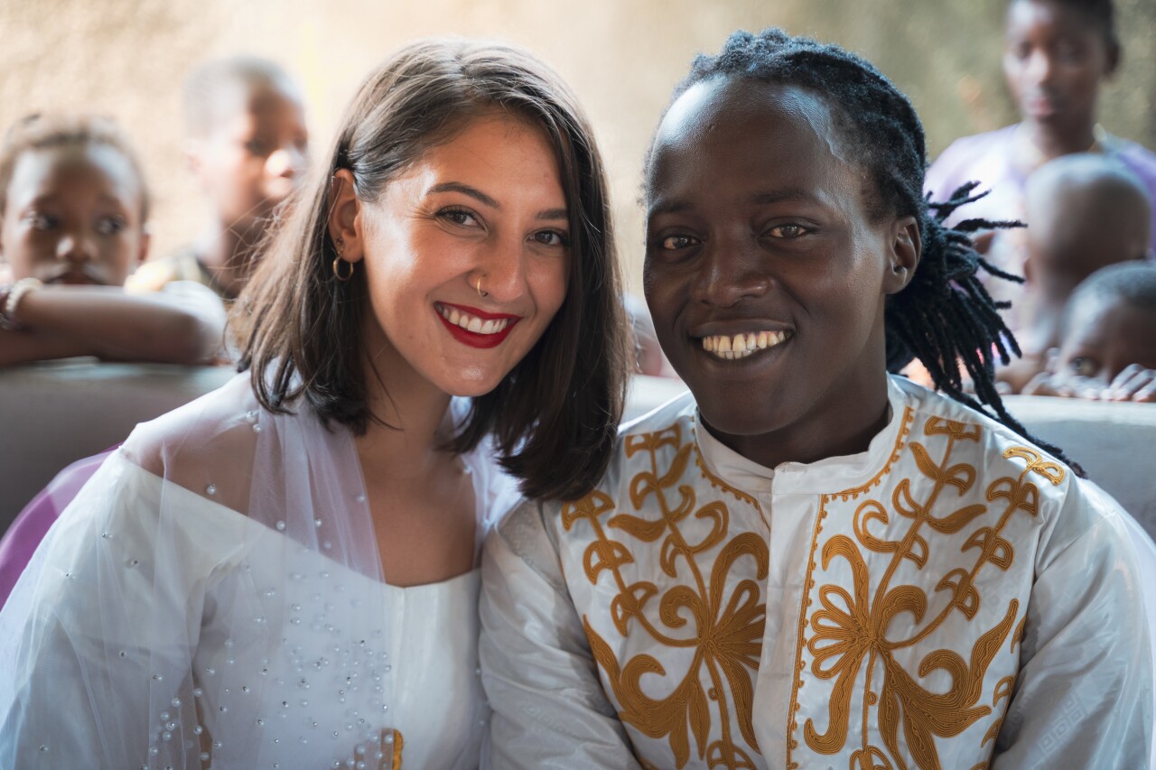 Abdoulaye Conde and Anisa Shaw