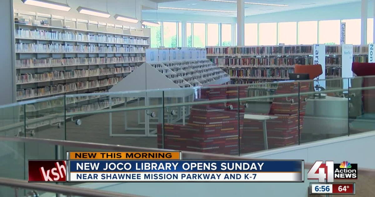 Joco Library Newest Johnson County library opens Sunday
