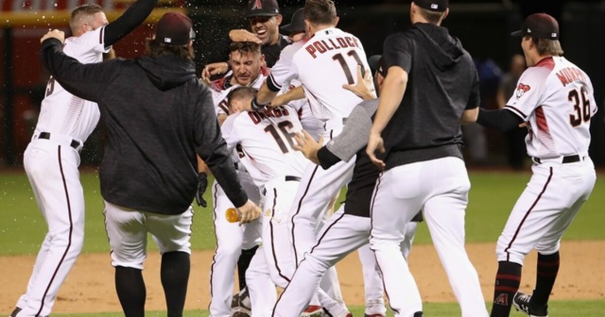 D-backs win longest game in Chase Field history