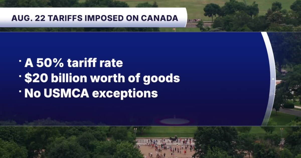 Canada retaliates against US tariffs, putting $185 million in Arizona exports at risk