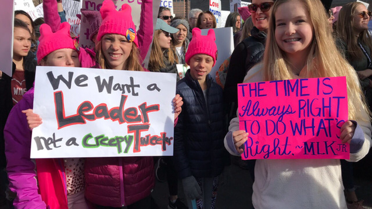 See photos from the Denver Women's March of 2018