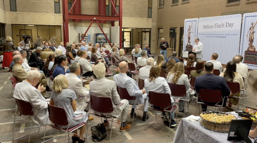 Decorum on display: how fictional character Atticus Finch inspired change in our courthouse
