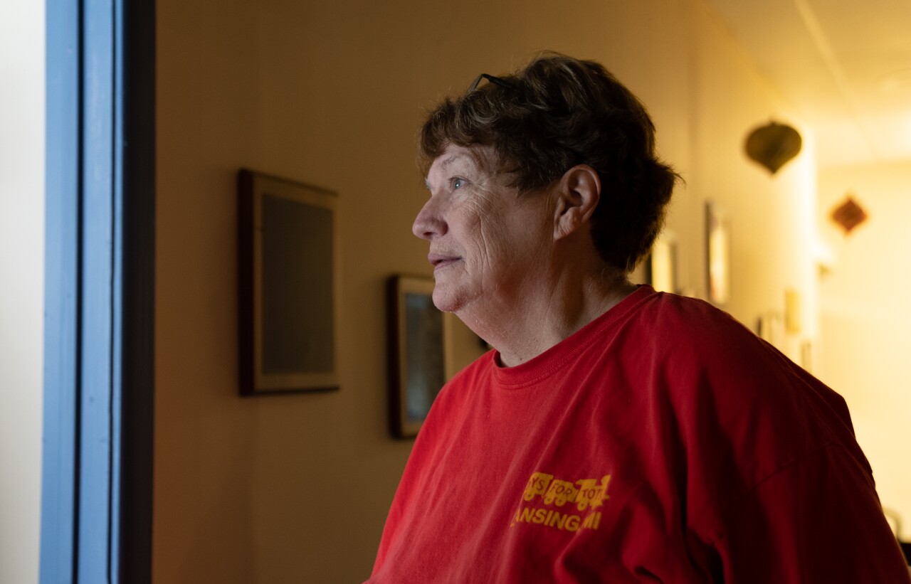 Diane Huhn explains her role with Toys for Tots