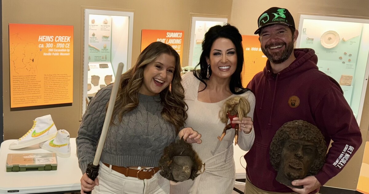 Couple's underwater cleanup mission surfaces at Neville Public Museum exhibit