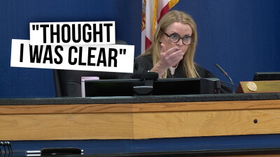 "Thought I was clear." 