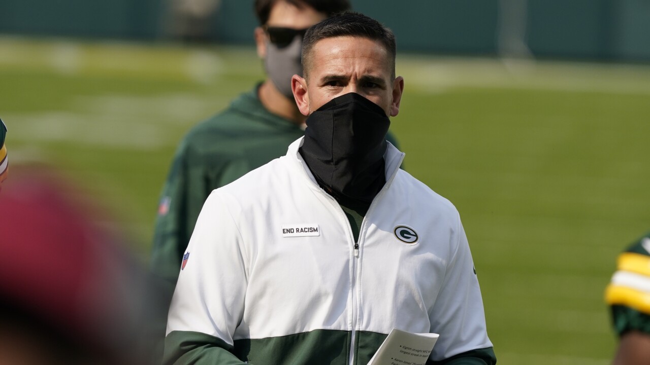 We Ve Got To Wear Our Masks Packers Head Coach Matt Lafleur Urges Green Bay Community To Mask Up