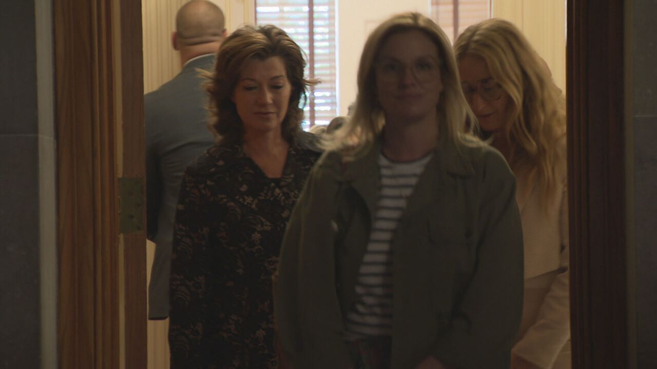 Amy Grant and others leave governor's office.jpeg