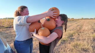 Carry as many pumpkins as you can for just $5 at Hooper Pick UR Pumpkin patch