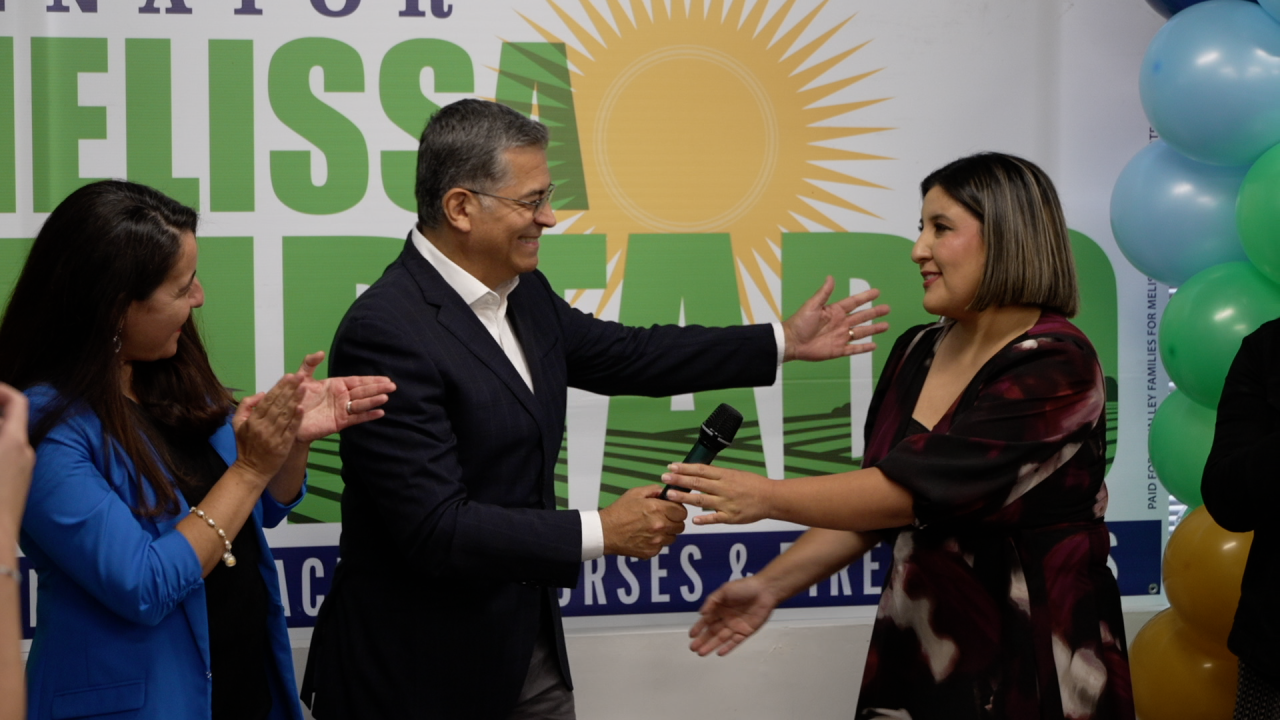 Xavier Becerra endorses state Sen. Melissa Hurtado for reelection in first Kern County visit since primary
