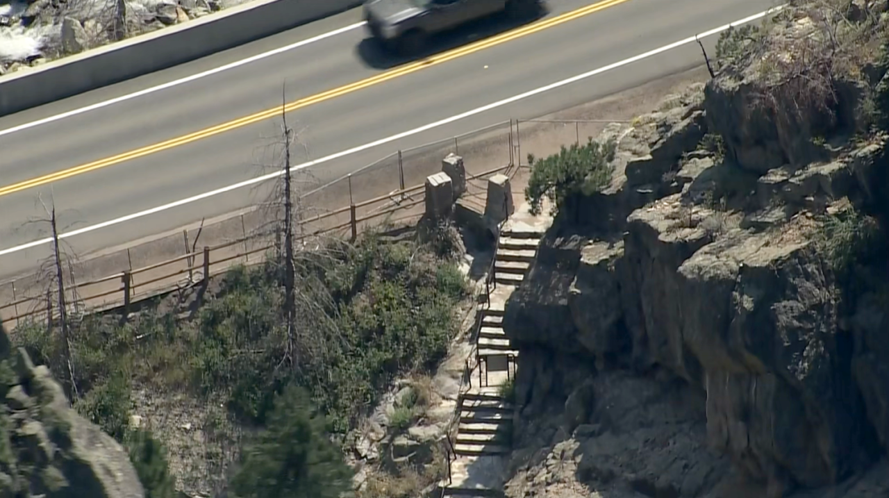 Trail to Boulder Falls closure