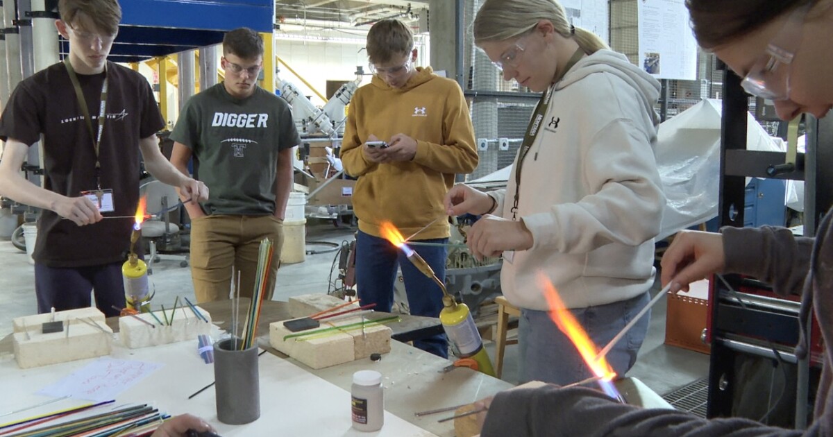 Montana Tech encouraging high school students to study metallurgy engineering