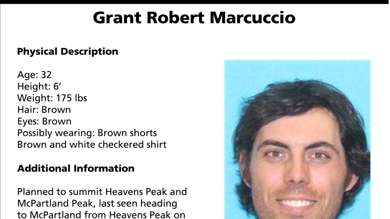 Search underway for a missing man in Glacier National Park