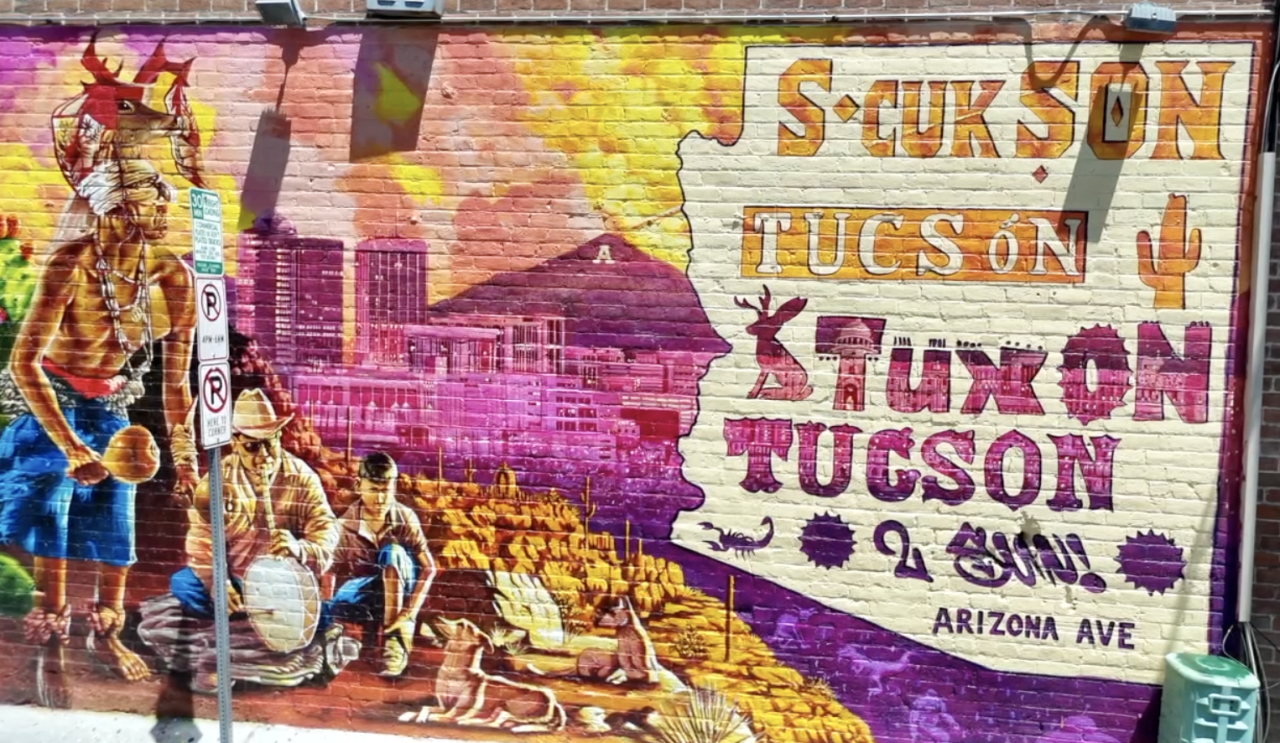 Ignacio Garcia mural at Arizona Ave and Congress St
