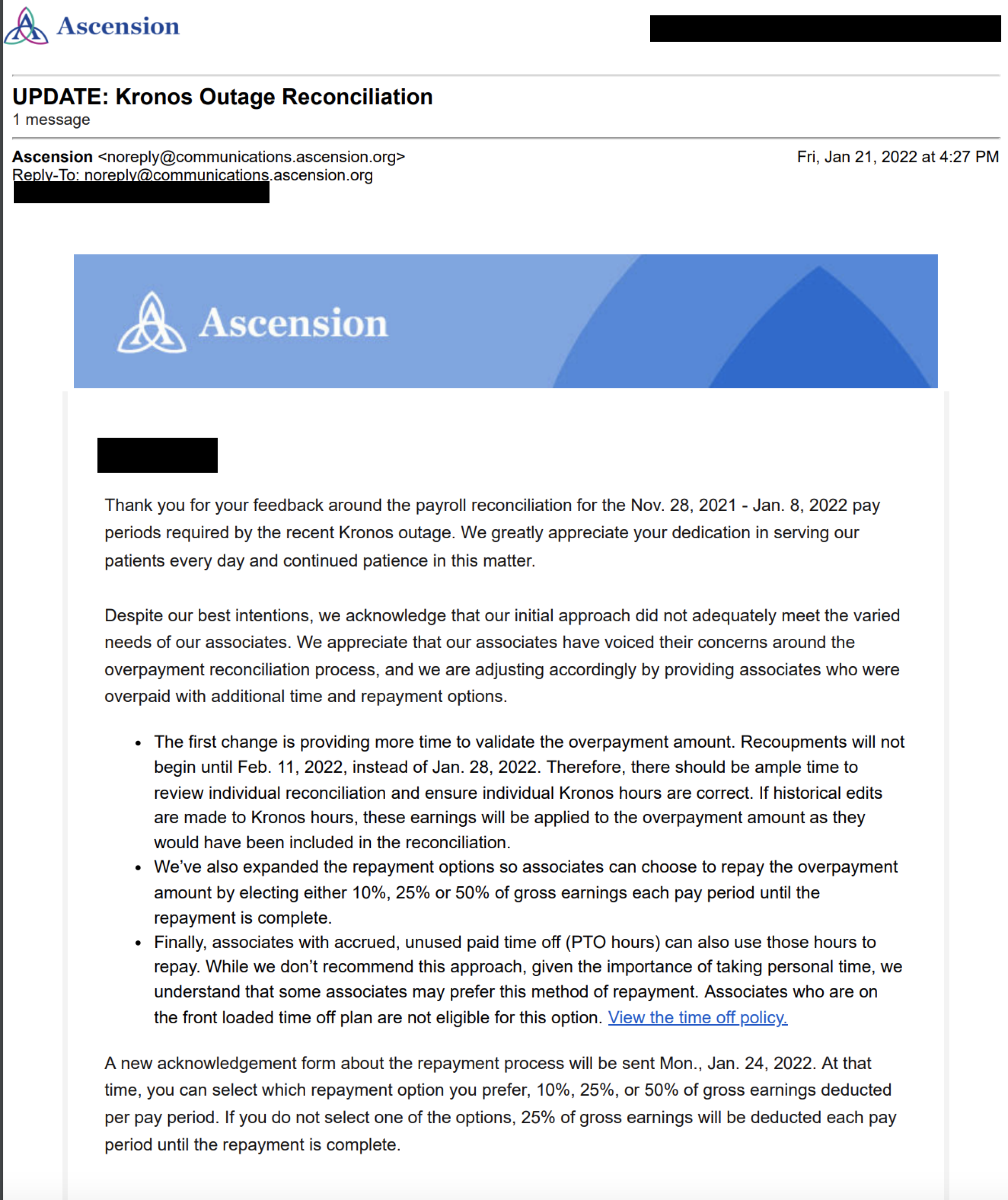 Ascension St. John employees frustrated by paycheck problems
