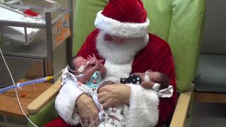 Santa Bob brings joy to families, patients, and NICU nurses