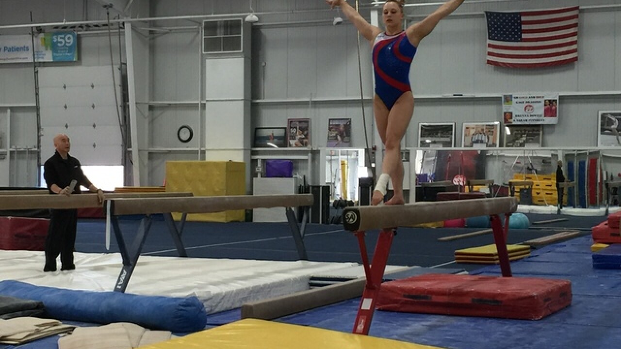 Kansas City gymnast competing in Olympic Trials Friday night