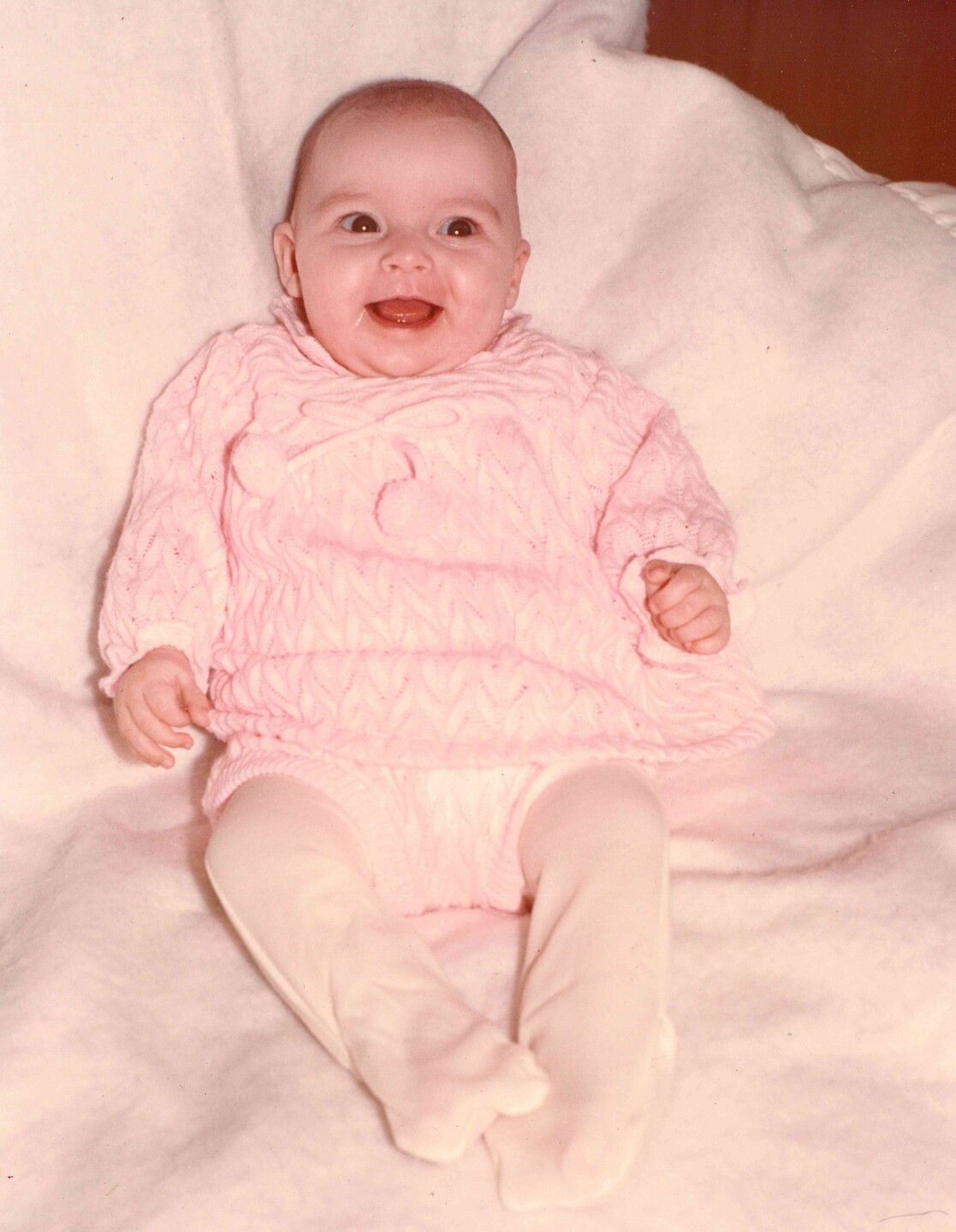 Pearl as a baby