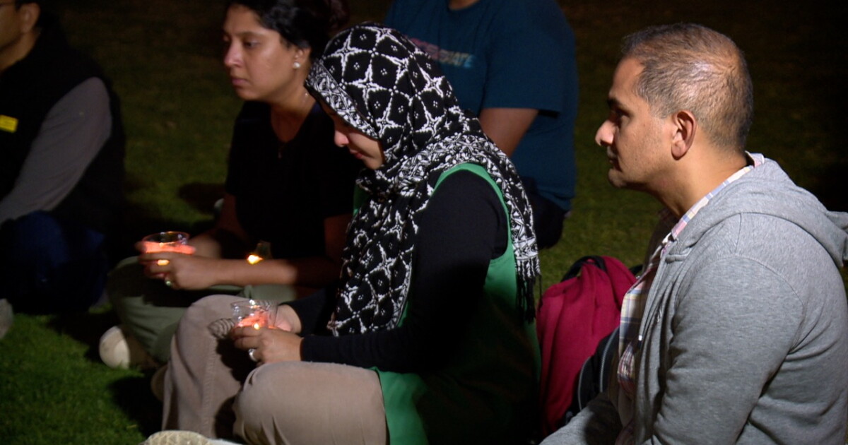 Rancho Peñasquitos groups holds vigil for Palestinians, Israelis killed - Vimarsana News