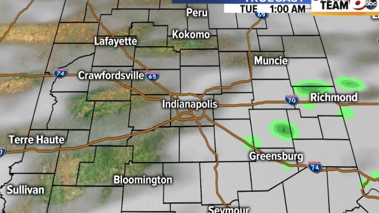 TIMELINE: Will rain impact your fireworks show?
