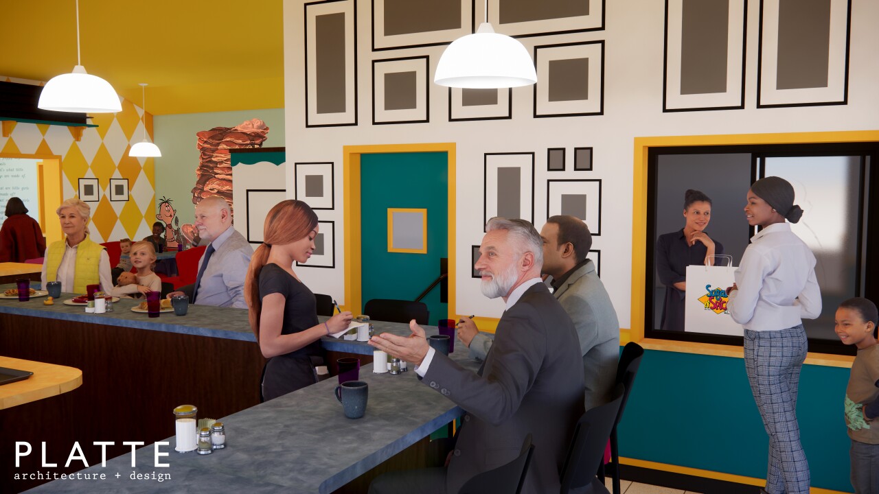 Sugar n Spice renovated dining room