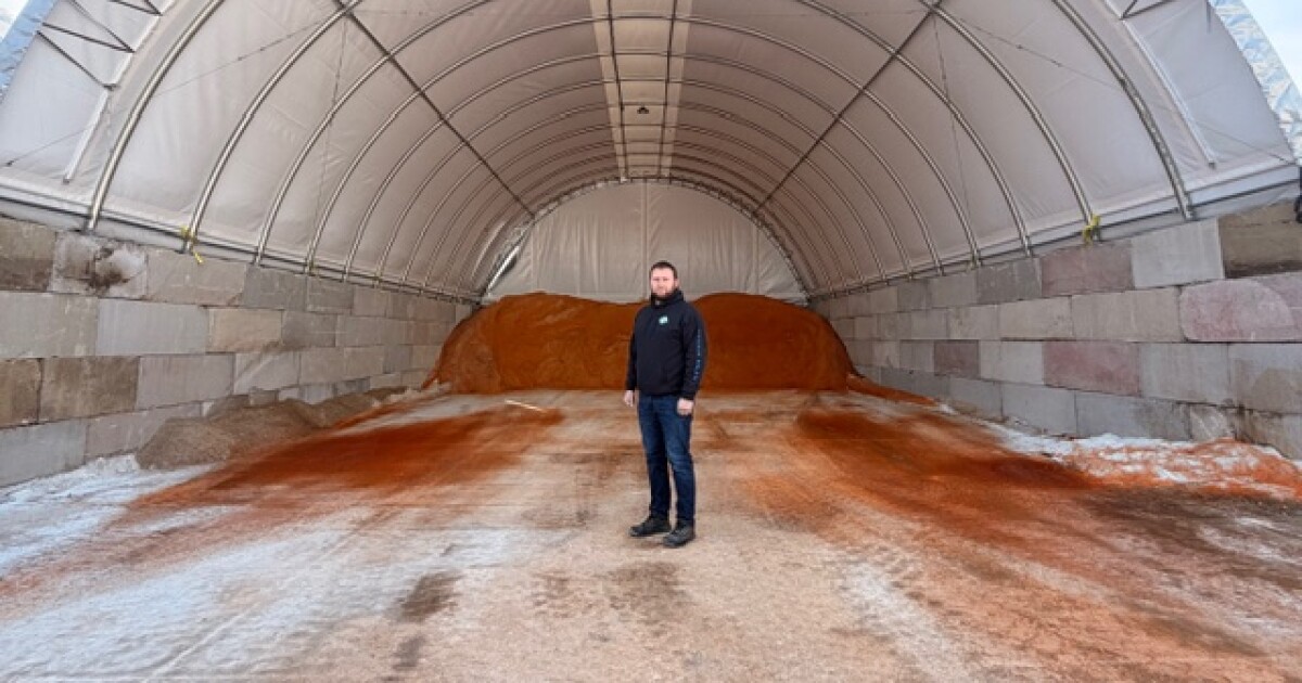 Plow companies conserve salt as they deal with a growing shortage
