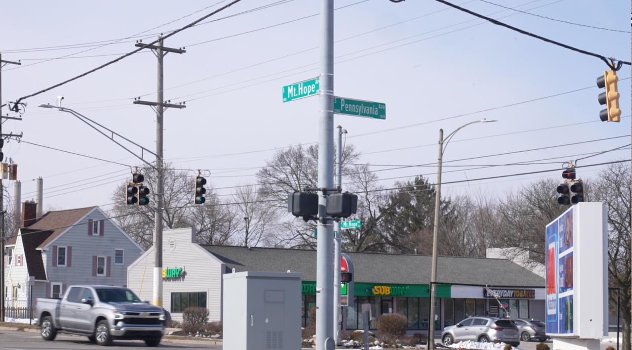Mount Hope Avenue and Pennsylvania Avenue.