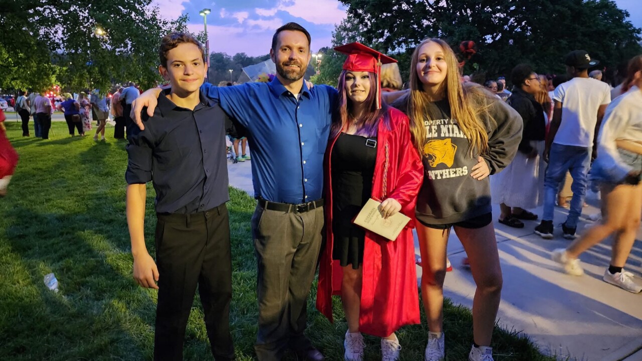 Dylan Straughn and his family