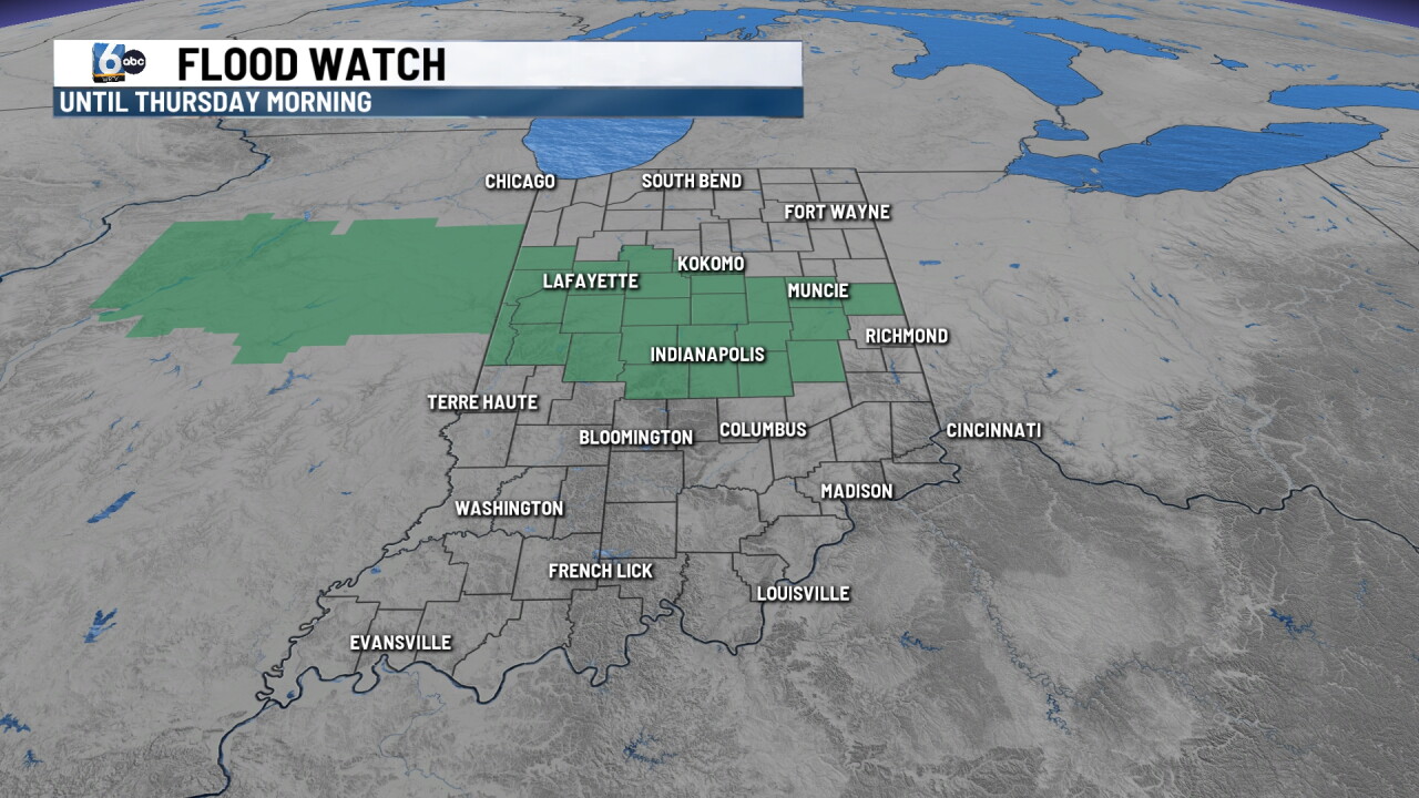 Wet Wednesday with more rain on the way