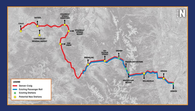 Mountain Rail Service patterns