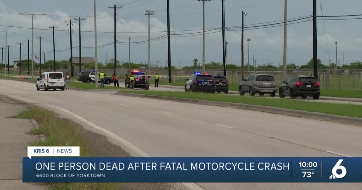 Motorcyclist dead after fatal single-vehicle crash on Yorktown Blvd. - Vimarsana News