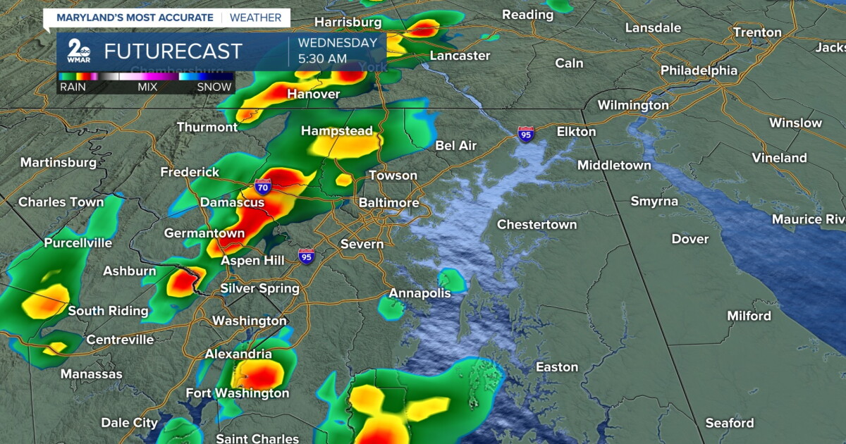 Better rain chances tonight