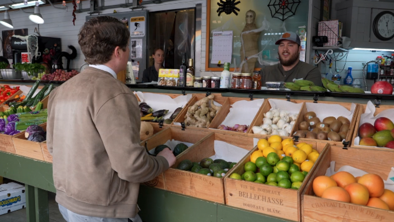 WCPO 9 News Reporter Sam Harasimowicz and Dario Guintini