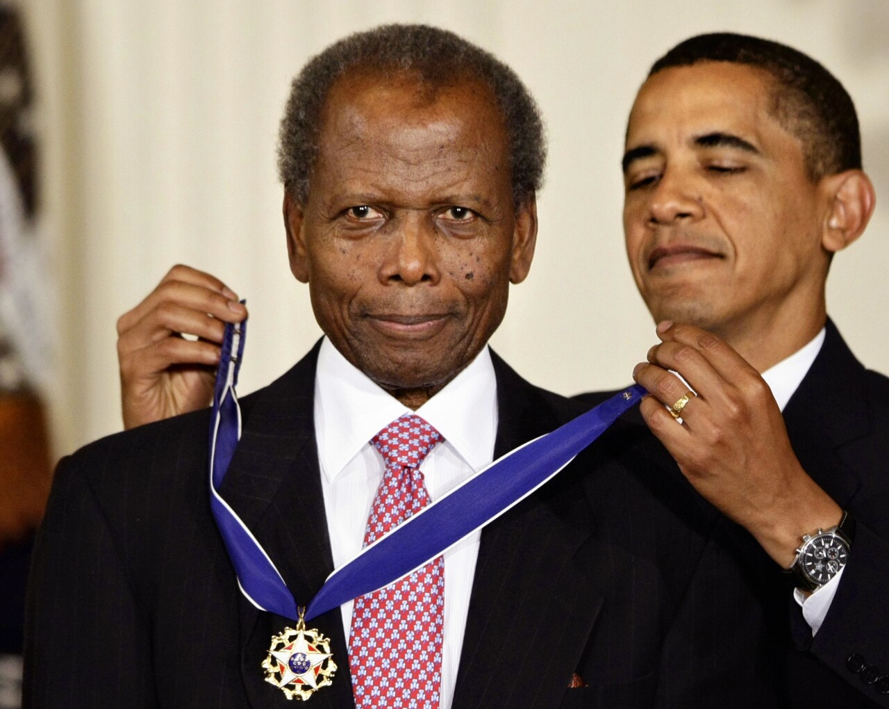 Barack Obama, Sidney Poitier