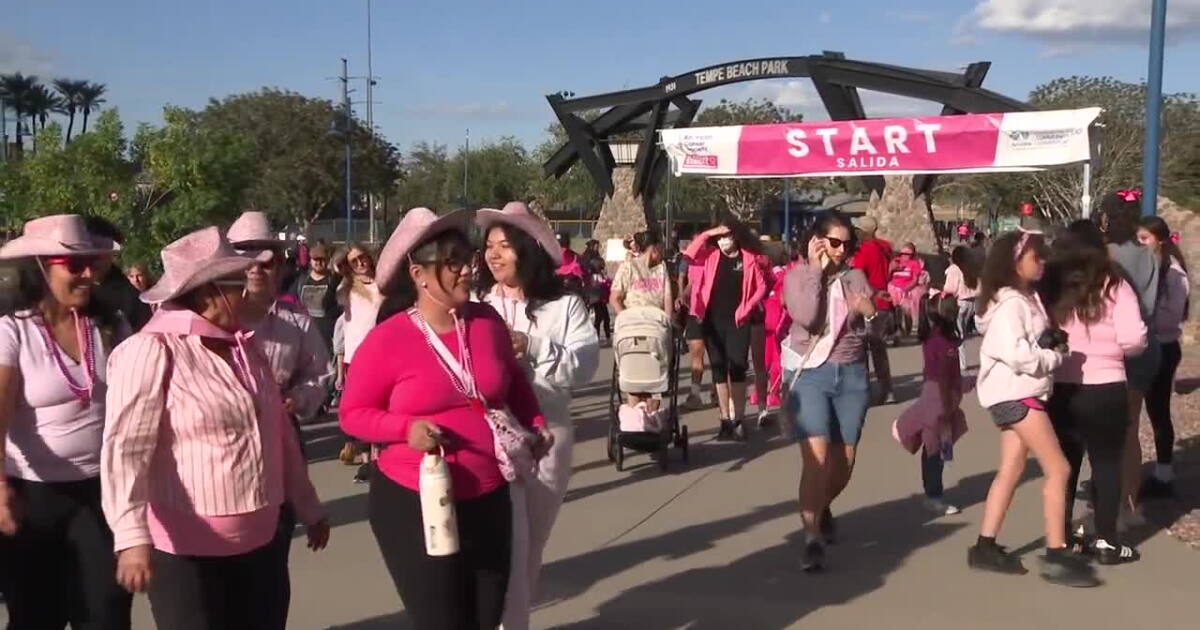 More than 30,000 people walk in Tempe to support breast cancer awareness