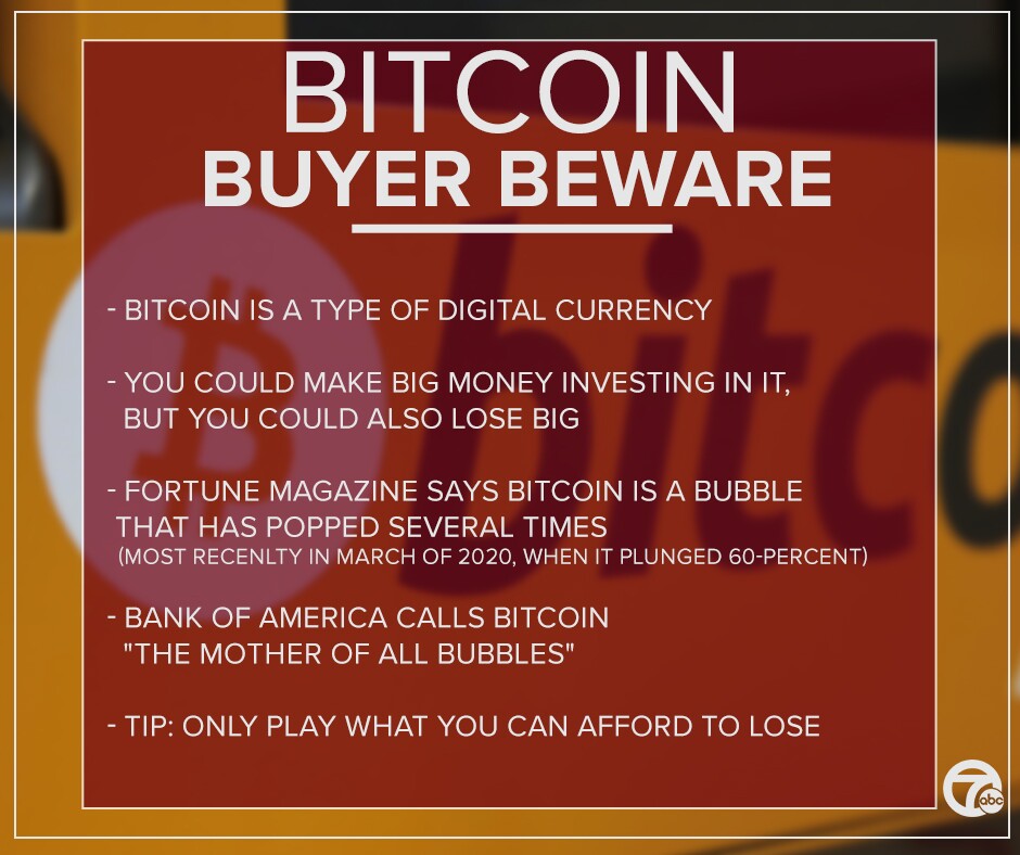 If the bitcoin bubble bursts, this is what will happen next